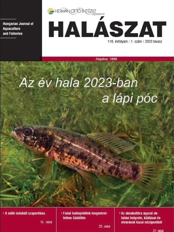 A sügérlárva korai száraztápra szoktatása különböző takarmányozási stratégiákkal recirkulációs rendszerben
