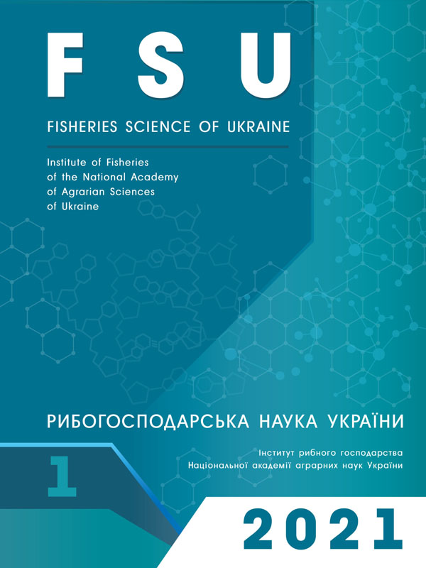 Деякі особливості живлення веслоноса (Polyodon spathula (Walbaum, 1792)) у процесі вирощування до товарної маси у ставах Полісся України