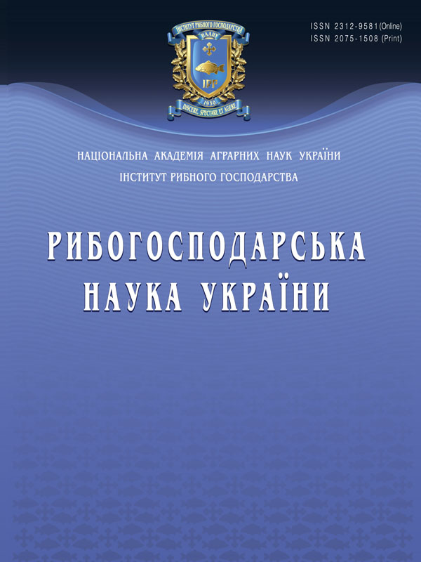 Стан та динаміка поповнення промислового запасу іхтіофауни пониззів р. Дніпро